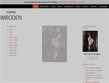 Tablet Screenshot of connieimboden.com